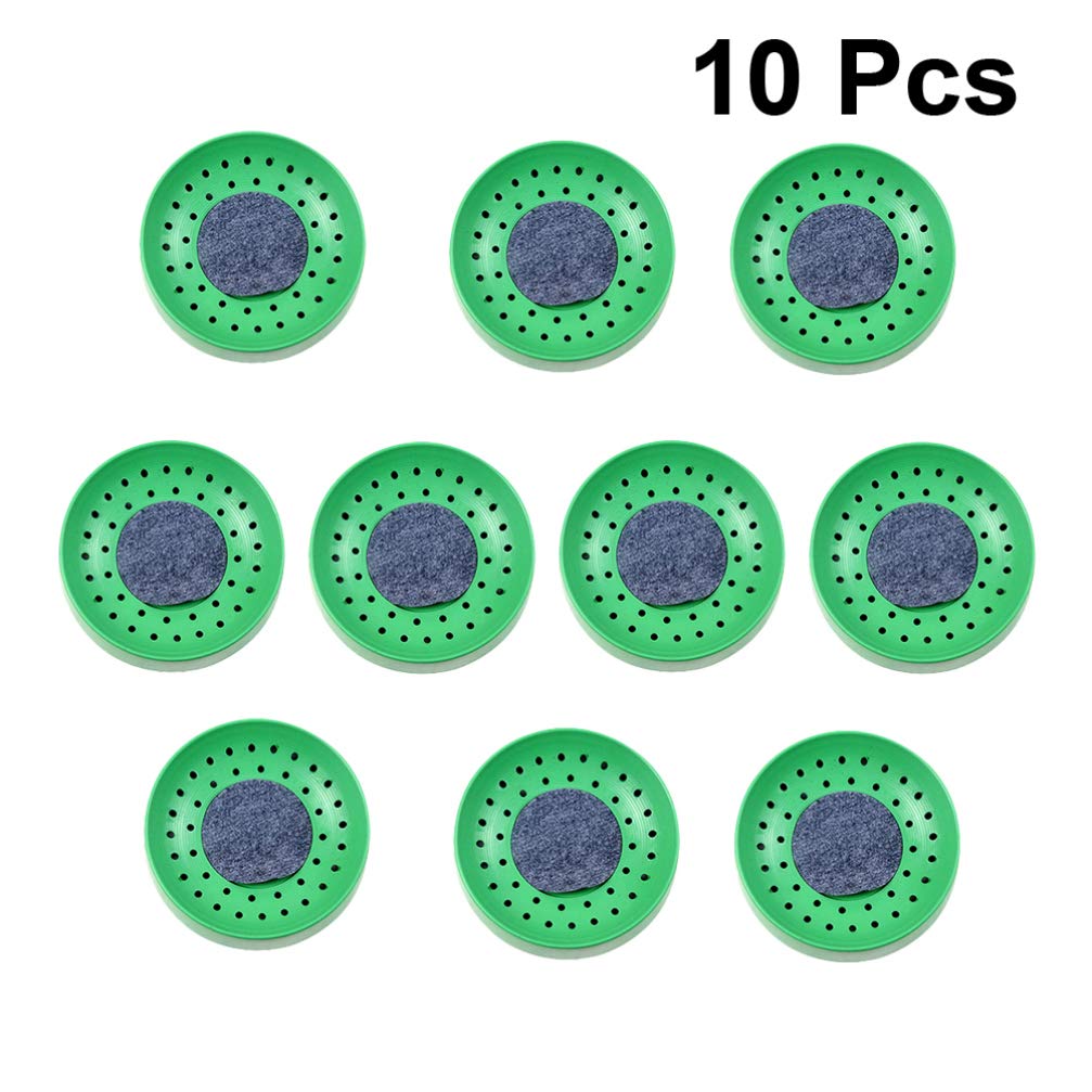 Yardwe 10PCS Plastic Bird Egg Breeding Basin - Pigeon Nest Bowl Mat for Pet Birds, Home & Farm Use - Durable Bird Supplies for Breeding, Hatching & Nesting Scenes
