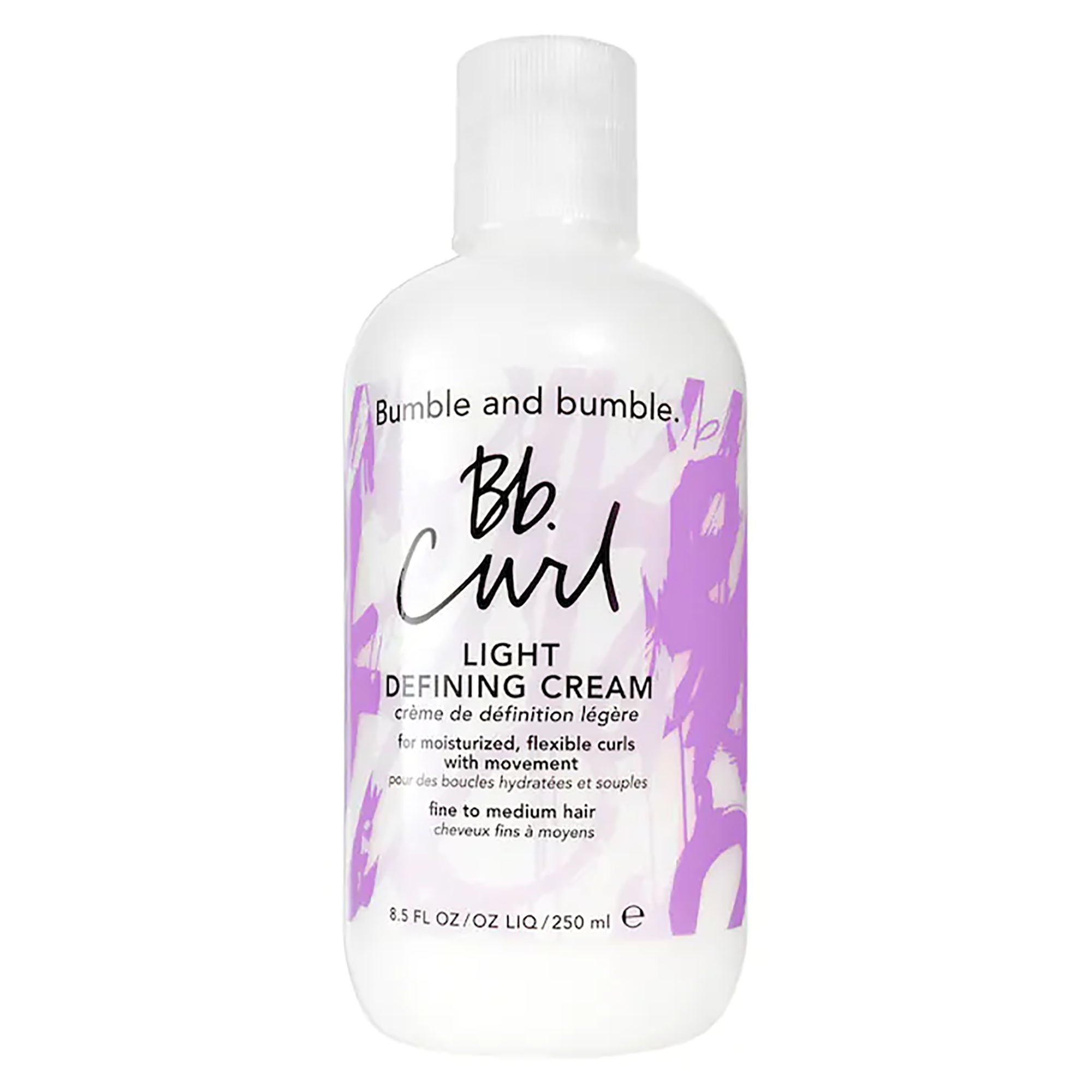Bumble and Bumble Light Curl Defining Cream 8.5oz - Hydrating Curl Enhancer for Wavy & Curly Hair - Perfect for Daily Styling & Frizz Control