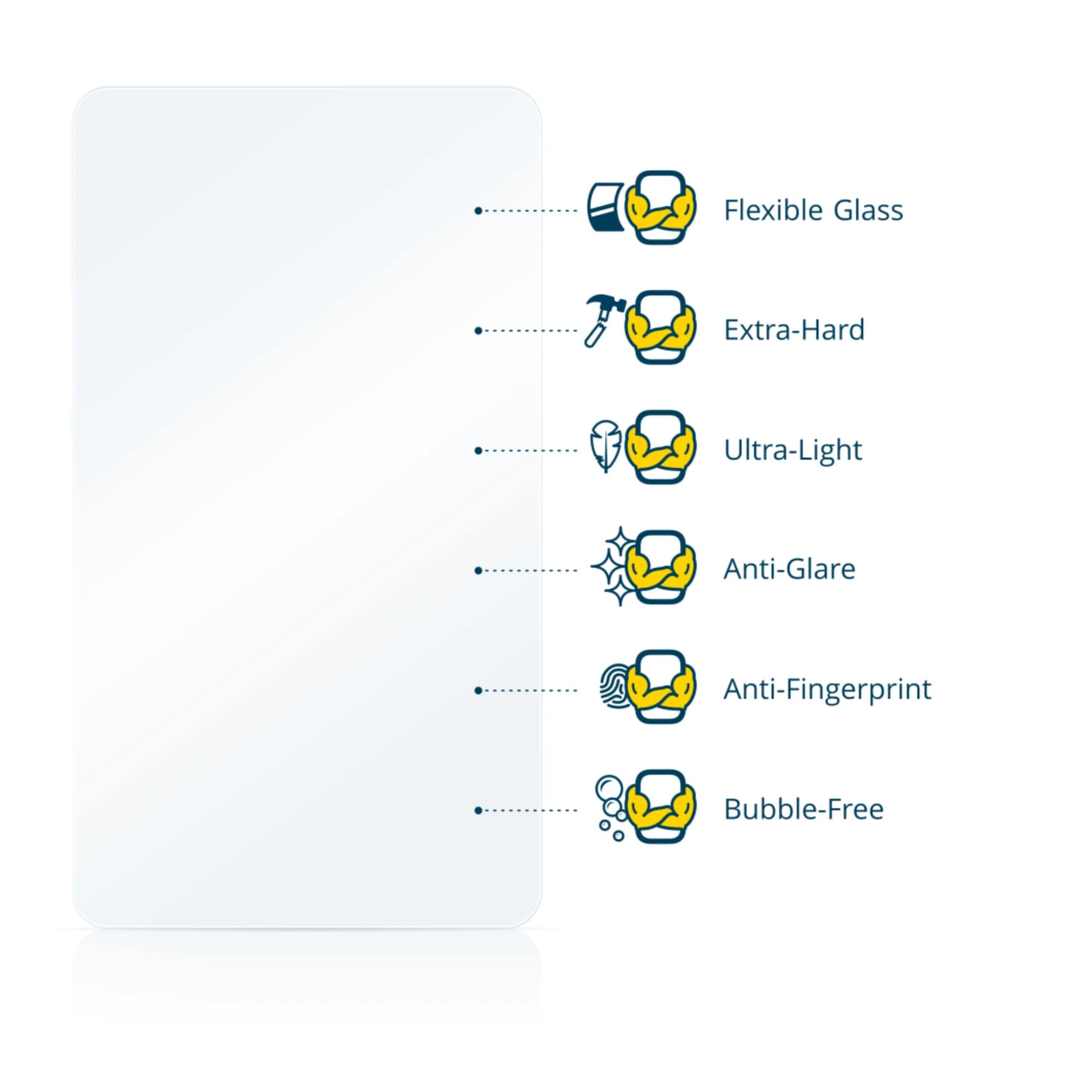 Brotect Anti-Glare Matte Glass Screen Protector for Nintendo Gameboy Advance GBA - 3 Pack, 9H Hardness Anti-Scratch Protection Film - Perfect for Gaming, Travel & Screen Protection