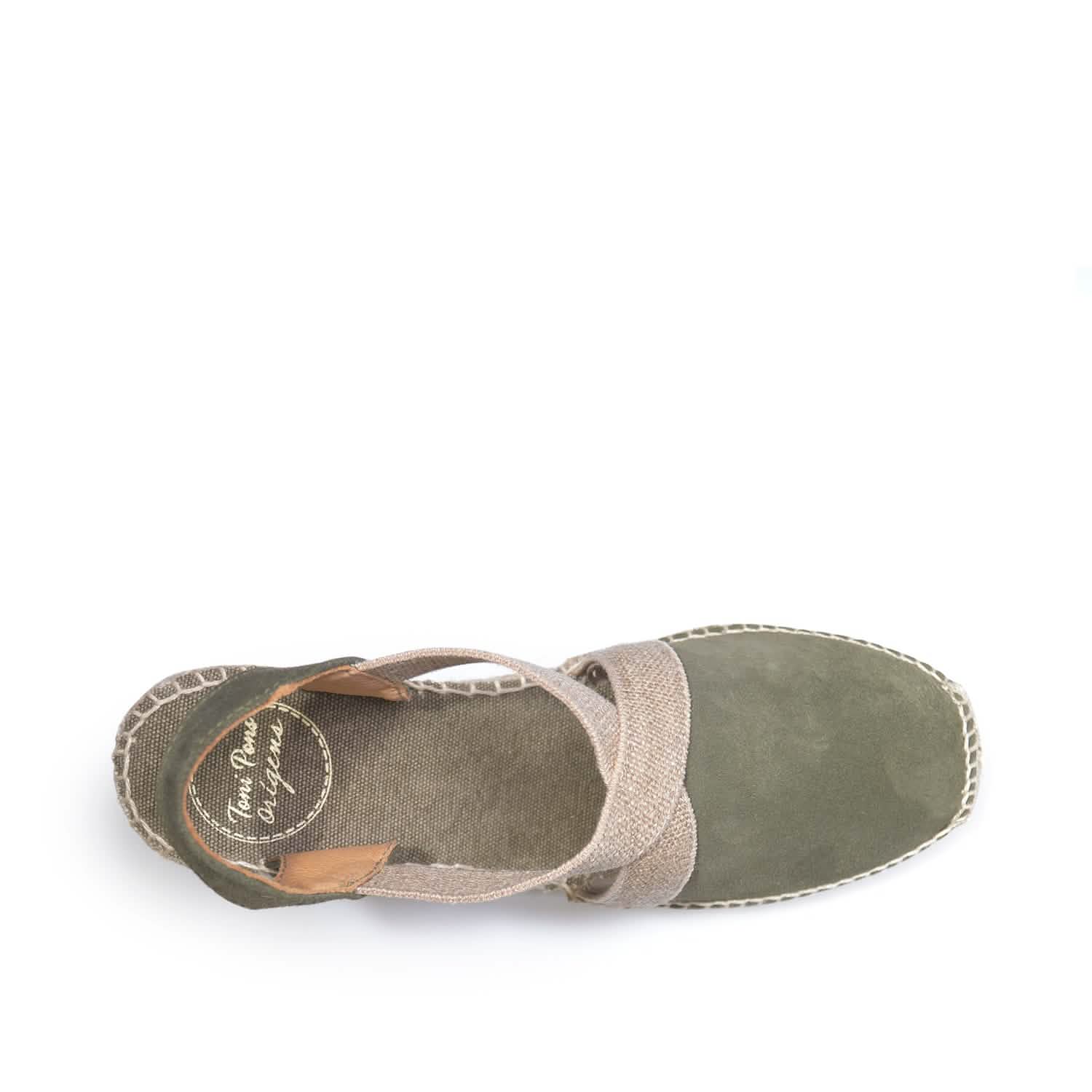 Women's Plain Suede Leather Wedge Espadrilles - Comfortable Casual Summer Shoes for Beach, Vacation & Everyday Wear | Tona