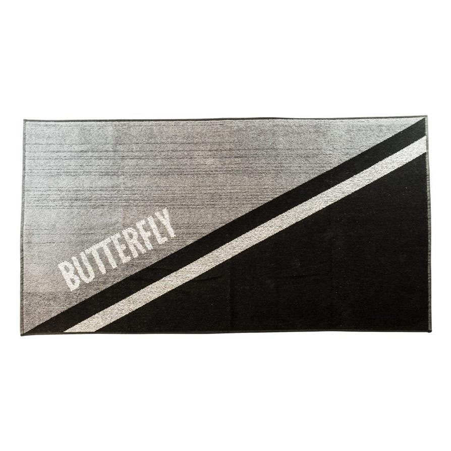 Butterfly Yao Table Tennis Towel - Black | Premium Absorbent Microfiber for Players | Perfect for Training, Matches & Gym Use