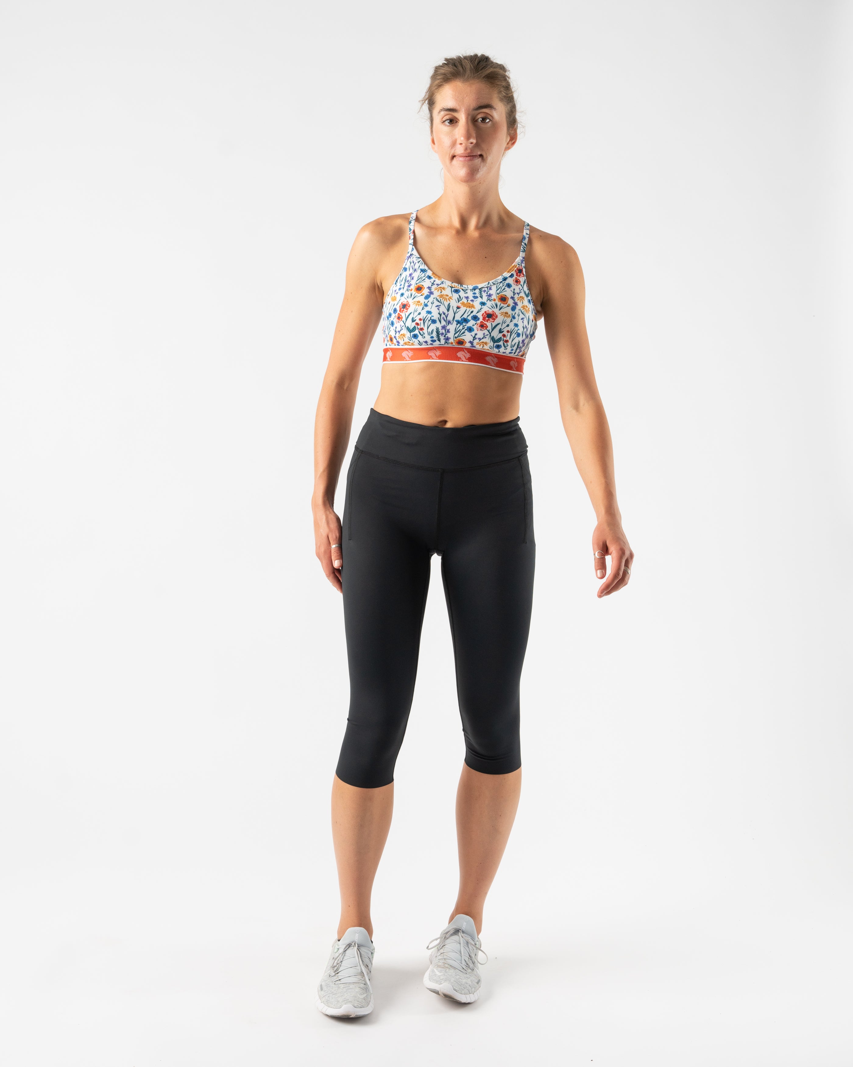High-Performance Women's Speed Capris - Quick-Dry, Breathable & Stretchable Running & Workout Leggings for Active Lifestyles - Perfect for Gym, Yoga, Jogging & Outdoor Sports