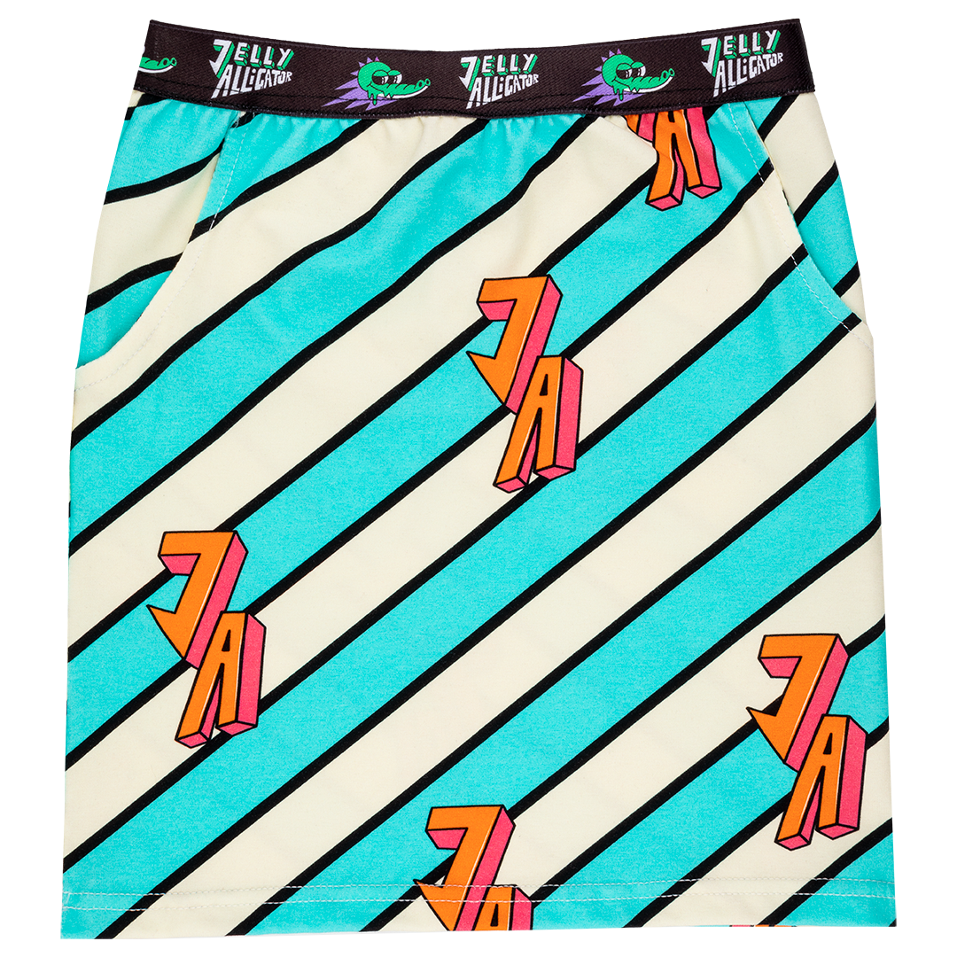 Jelly Alligator Attack Skirt - Fun & Playful Costume for Kids & Adults - Perfect for Halloween, Cosplay & Themed Parties