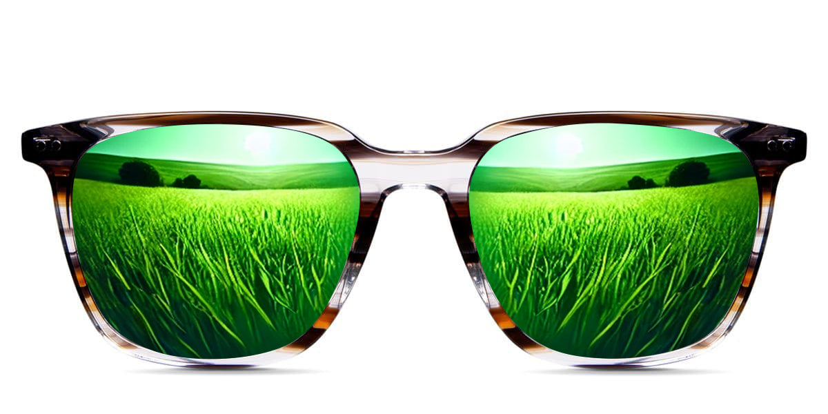 Baumann Women's Prescription Polarized Sunglasses - UV Protection, Anti-Glare for Driving, Outdoor Sports & Fashion