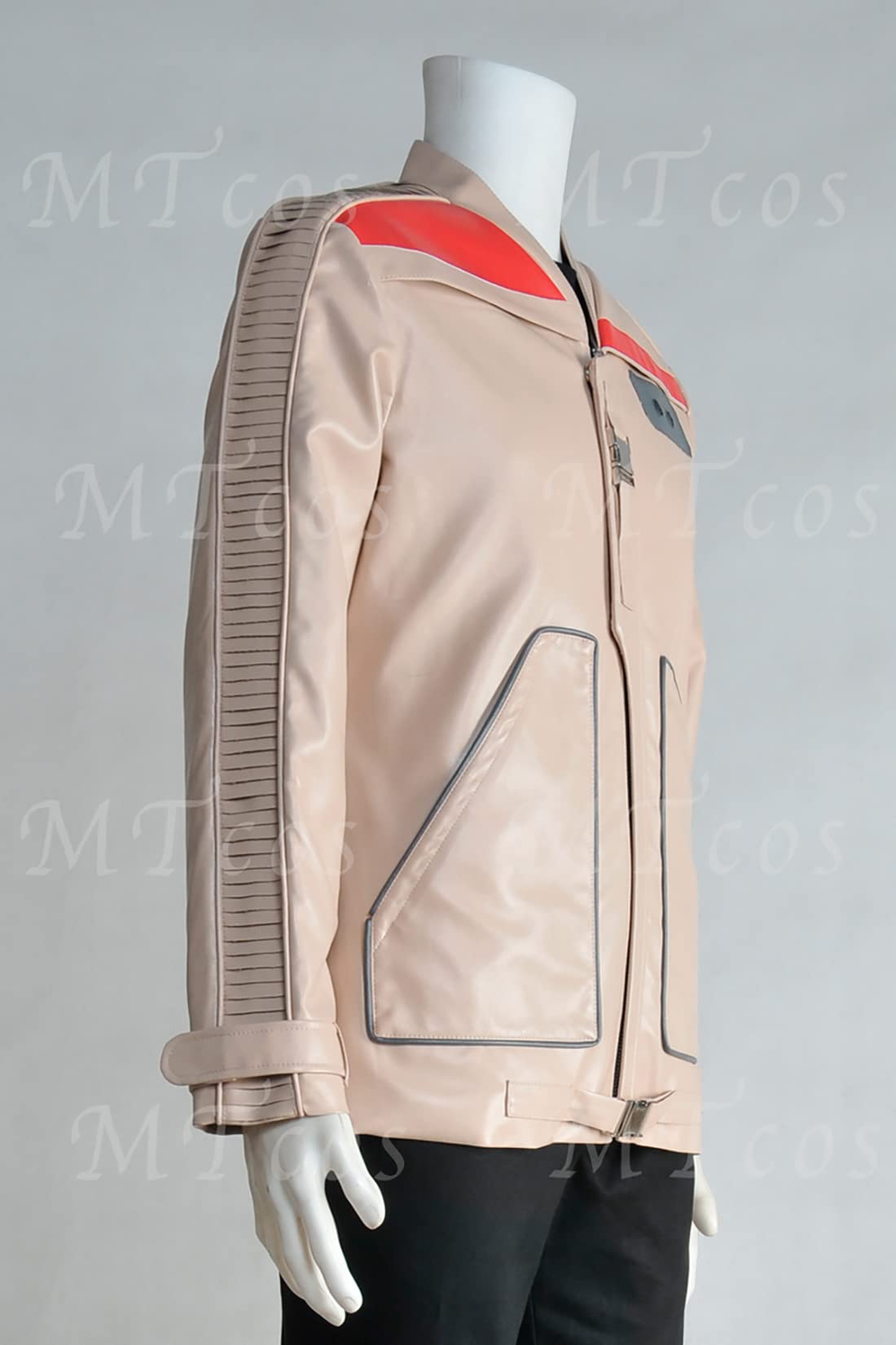 Finn Cosplay Costume for Men - The Force Awakens Leather Jacket Full Set | Star Wars Movie Costume, Halloween Cosplay Outfit, Comic-Con Costume Party