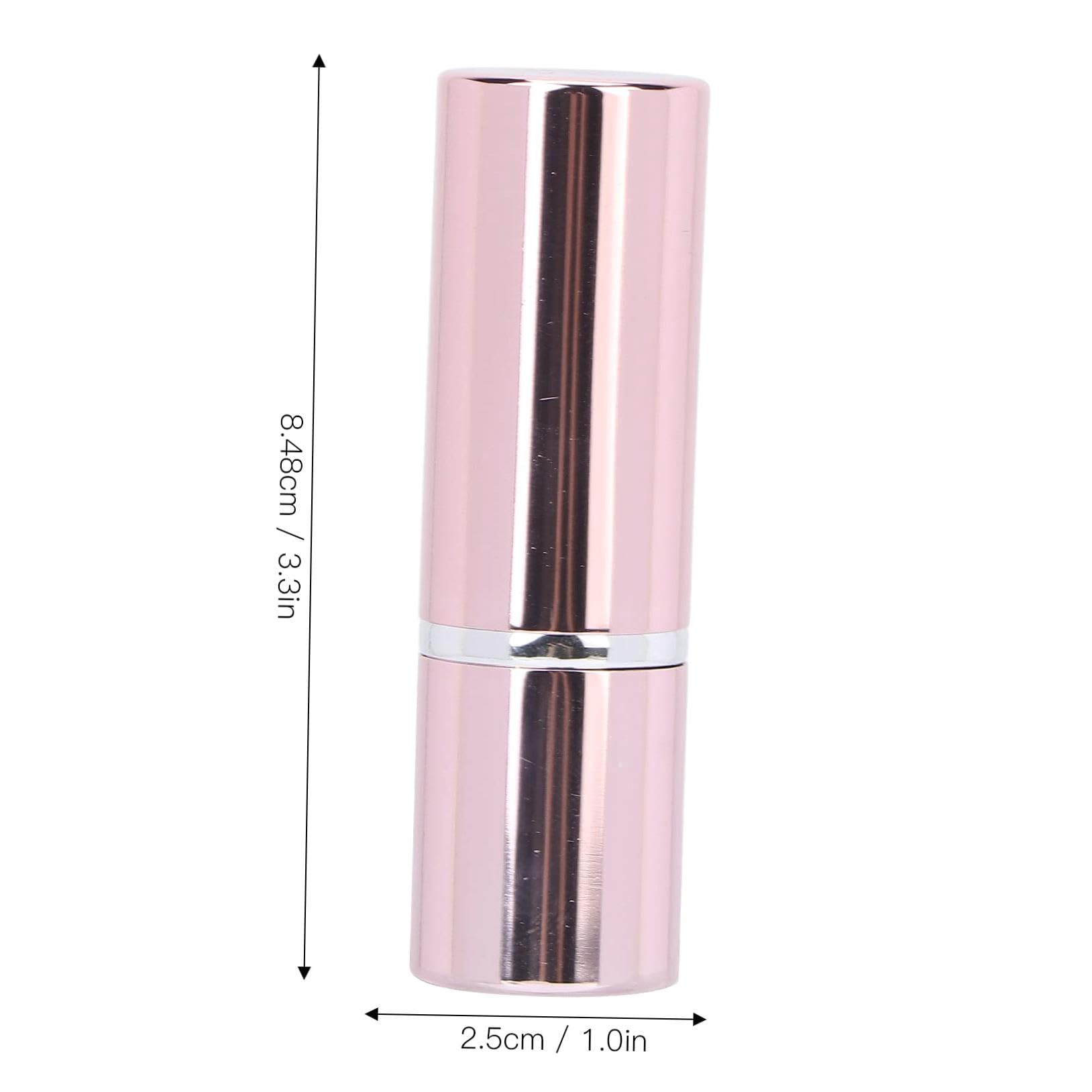 Rose Red Volcanic Stone Facial Oil Roller for Skincare & Makeup - Massage & Absorb Essential Oils - Perfect for Home Spa, Travel & Relaxation Therapy