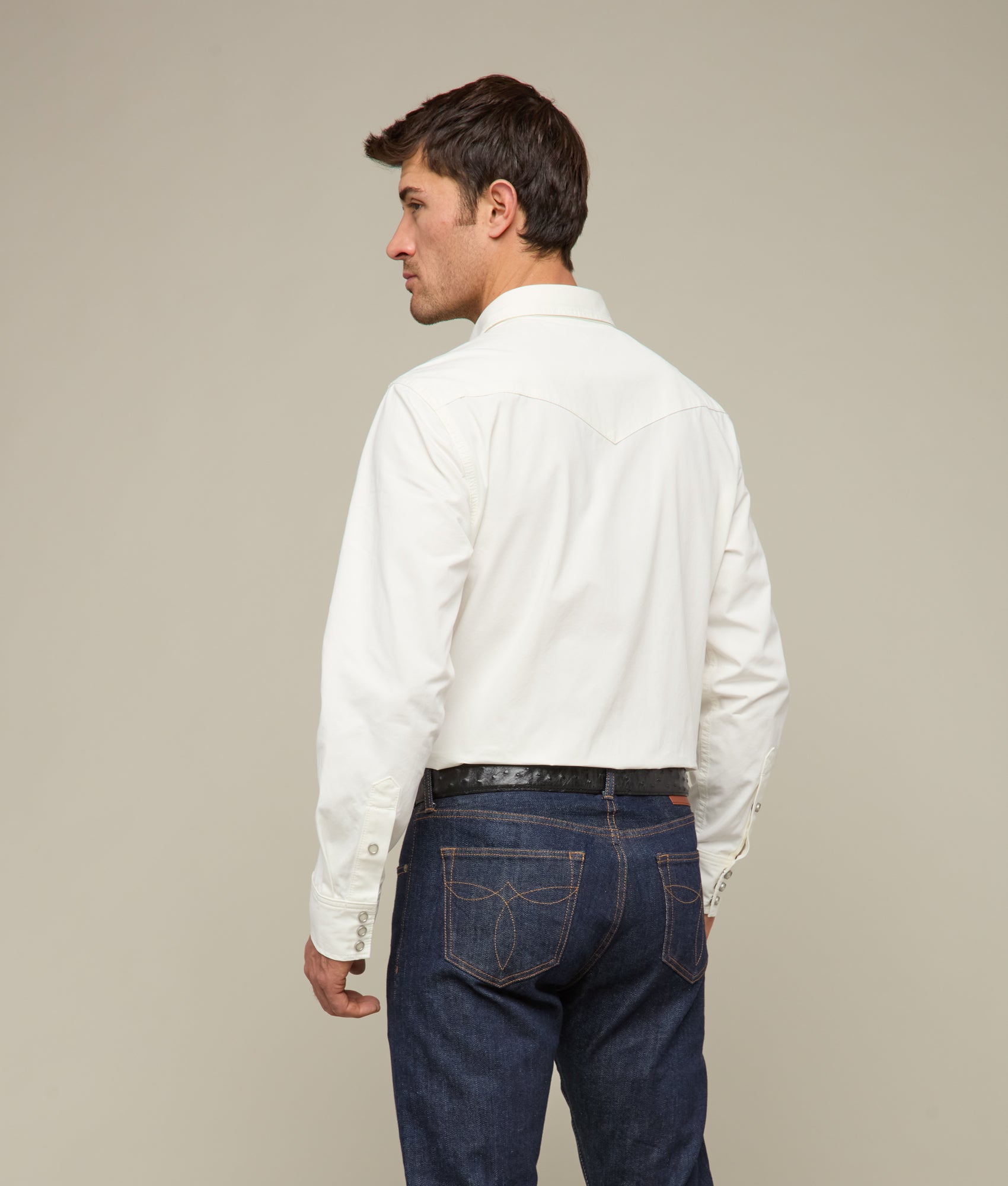 Jacob Men's Casual Shirt - 100% Cotton Canvas Button Down Shirt for Business Casual & Outdoor Wear
