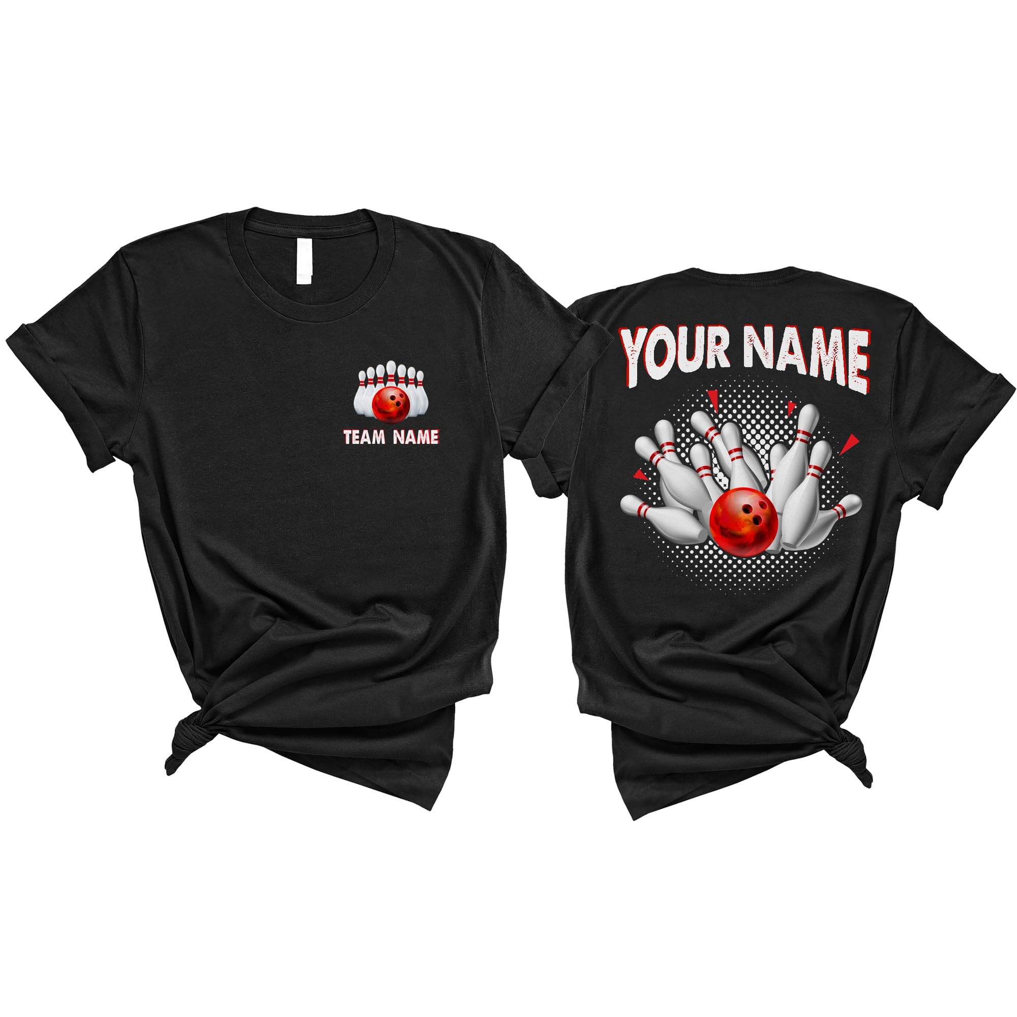 Custom Bowling Shirts with Name - Personalized Team Bowling Shirts for Men, Women & Unisex - Vintage Style Bowling Apparel for Leagues, Parties & Casual Wear