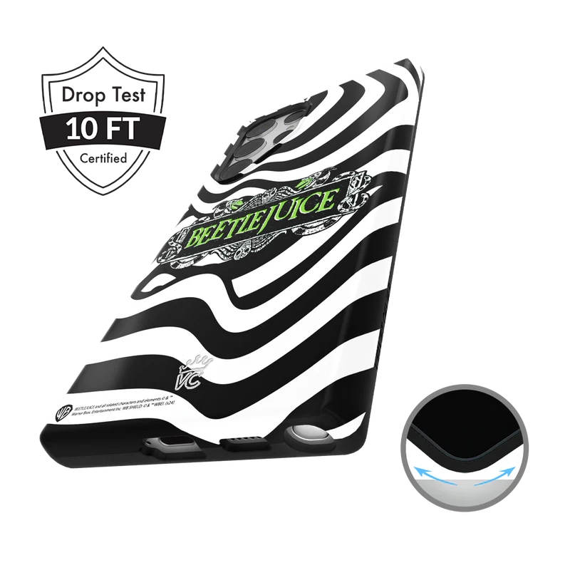 Beetlejuice It's Showtime Samsung Phone Case - Durable Protective Cover for Samsung Galaxy - Perfect for Halloween, Cosplay & Movie Fans