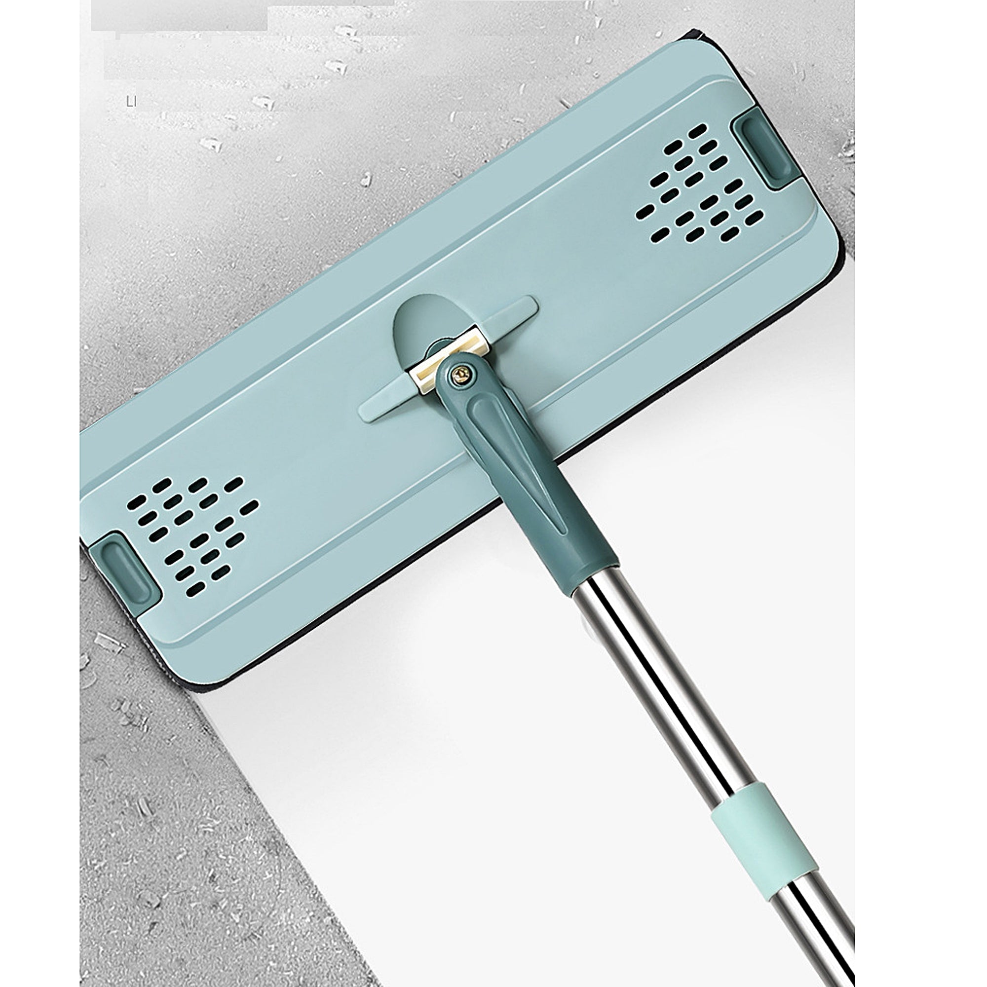 5-in-1 Multi-Purpose Slim Mop - Heavy Duty Floor Cleaning Tool for Hardwood, Tile & Laminate Floors - Ultra Slim Design for Tight Spaces - Perfect for Kitchen, Bathroom & Home Cleaning