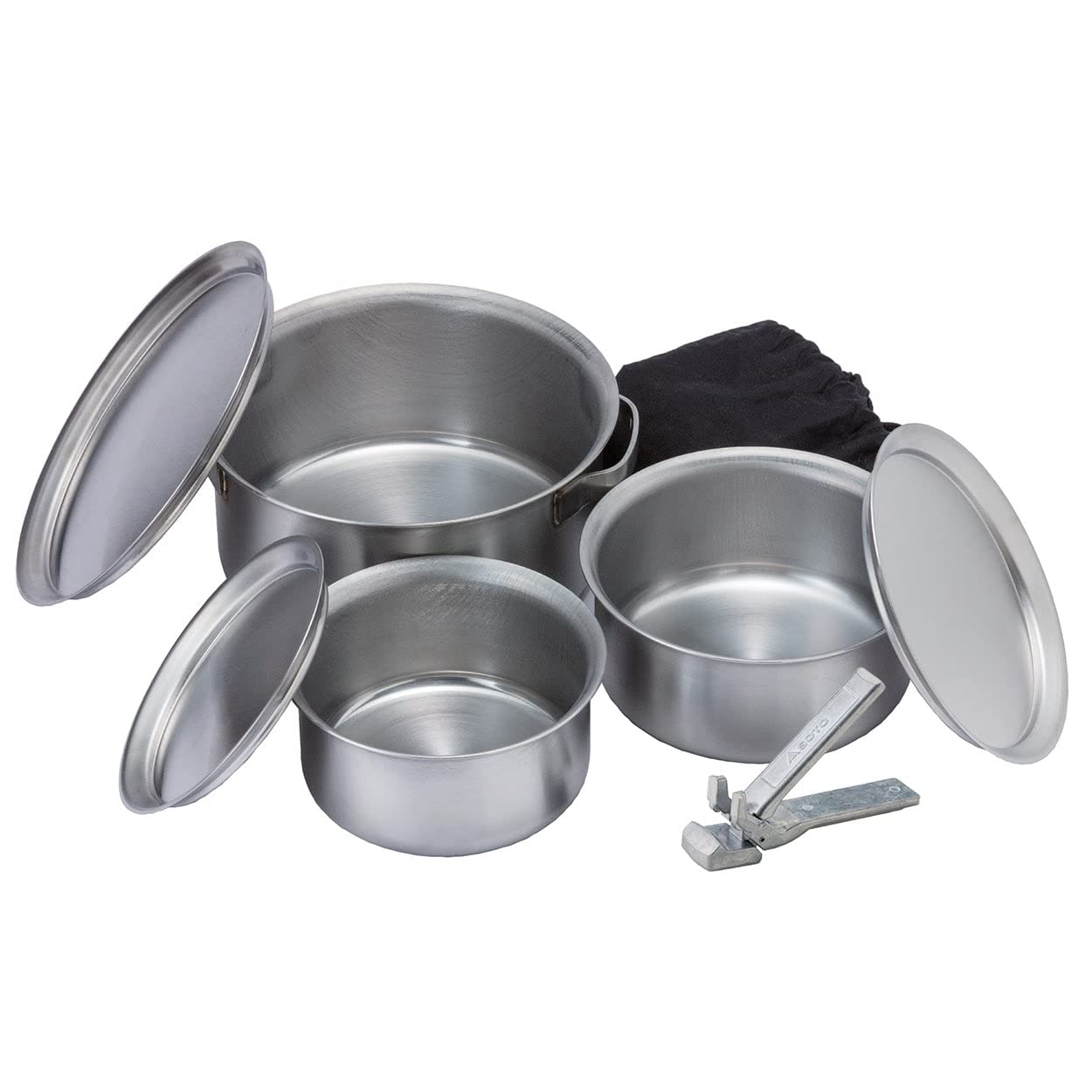 Premium Soto Stainless Steel Snake Pot Gora St 950ml - Durable Camping Cookware for Outdoor Adventures, Backpacking & Hiking Trips