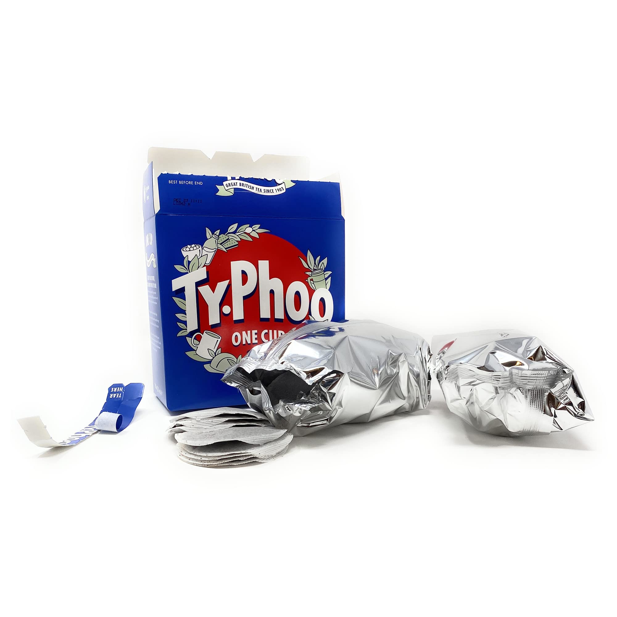 Typhoo Tea One Cup Special Blend Black Tea (100 Tea Bags) – Premium British Breakfast Tea, Rich & Full-Bodied Flavor | Perfect for Morning Energy, Afternoon Relaxation & Office Tea Time