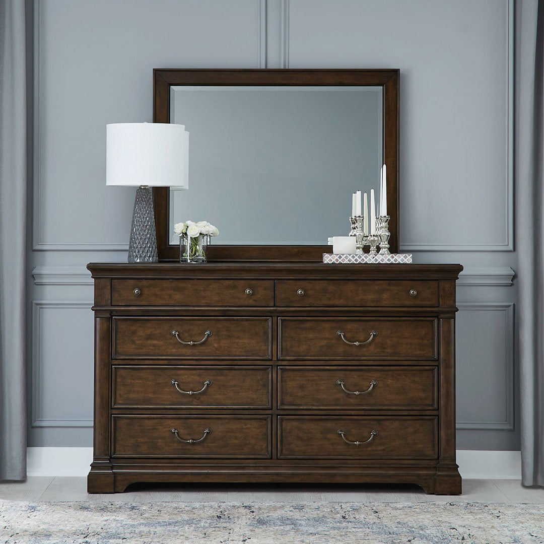 Arden Road Bedroom Furniture Set - Queen Size Bed Frame, Nightstand & Dresser - Modern Farmhouse Bedroom Decor for Home & Guest Room