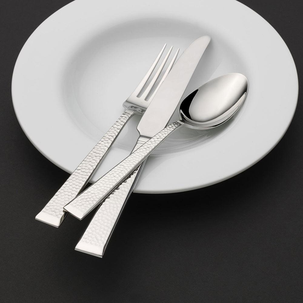 Kyler 20-Piece Stainless Steel Flatware Set - Service for 4 - Elegant Dinnerware for Everyday Use & Special Occasions