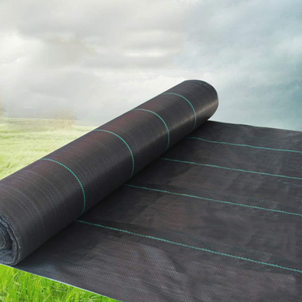 Heavy Duty 6FT x 250FT Polypropylene Woven Weed Barrier Landscape Fabric - Durable Gardening Mat for Flower Beds, Driveways & Outdoor Projects | Blocks Weeds, Improves Drainage | Perfect for Landscaping, Gardening & Ground Cover