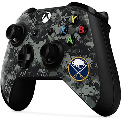Officially Licensed NHL Buffalo Sabres Camo Gaming Skin for Xbox One X Controller - Custom Decal Protection for Gamers | Perfect for Gaming Tournaments & Home Play