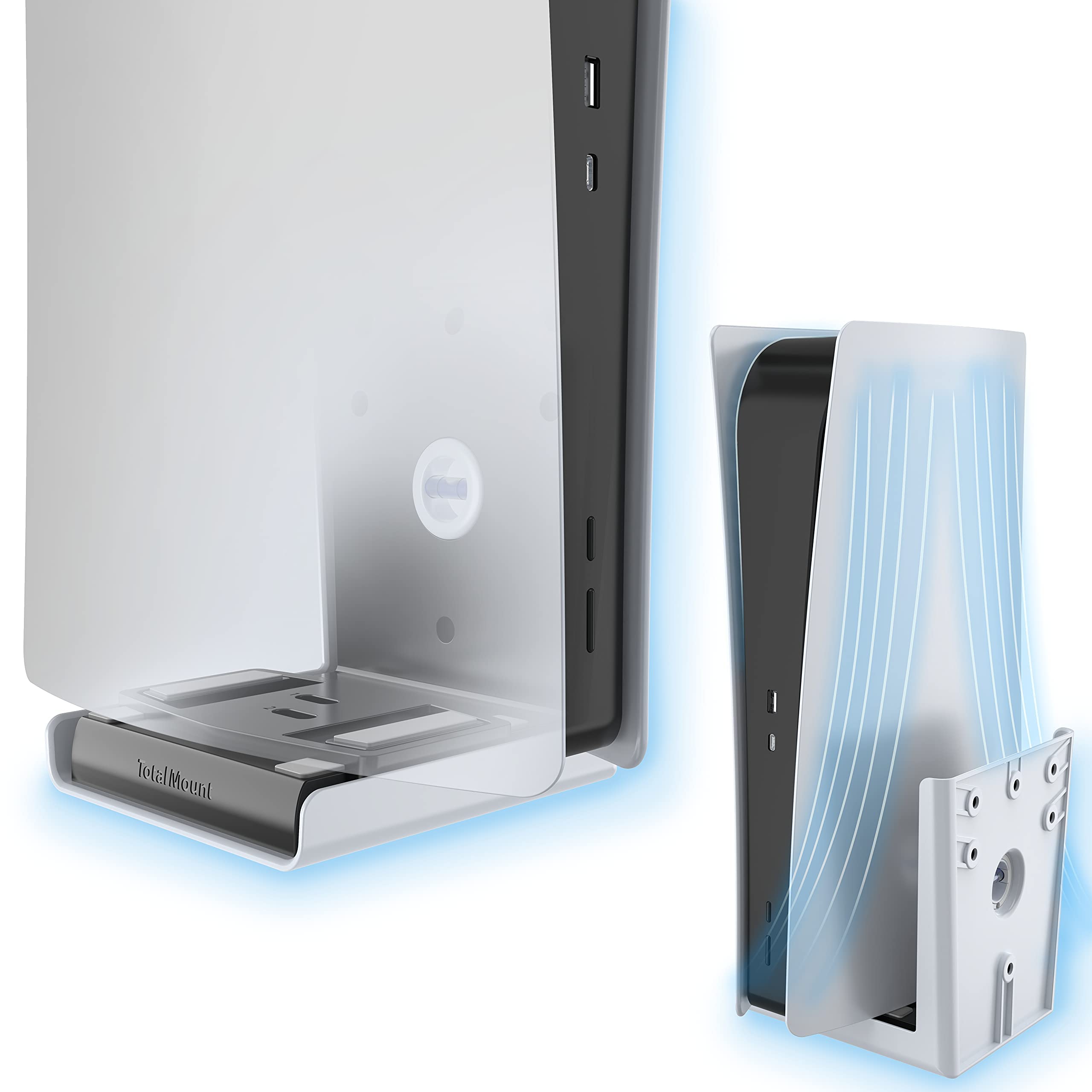 TotalMount PS5 Bundle - Premium Wall Mount & Stand Kit for PlayStation 5 Console | Perfect for Gaming Setup & Space Saving in Living Room or Bedroom