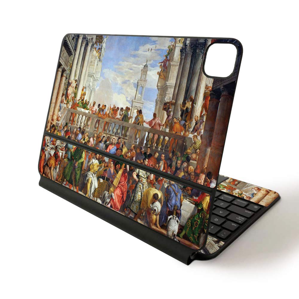 MightySkins Vinyl Decal Wrap Cover for Apple Magic Keyboard iPad Pro 11-inch (2020) - Sushi Design | Protective Durable Skin for Work, Travel & Home Office Use