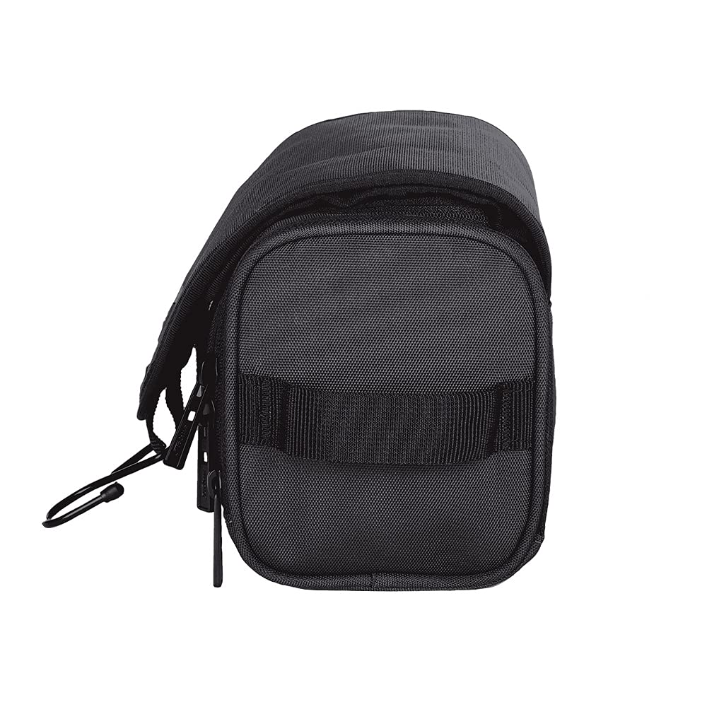 Titleist Players Hanging Toiletries Bag - Waterproof Travel Cosmetic Organizer for Men & Women (Charcoal/Black) - Perfect for Golf Trips, Camping & Gym Use