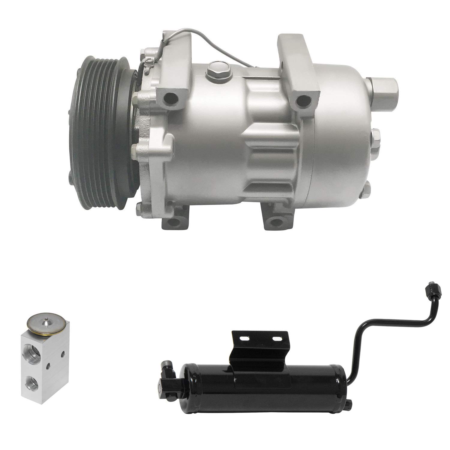 RYC Remanufactured AC Compressor Kit KT DC63 - Compatible with Multiple Vehicle Models | Perfect for AC System Repair & Replacement | Ideal for Home Mechanics & Auto Shops