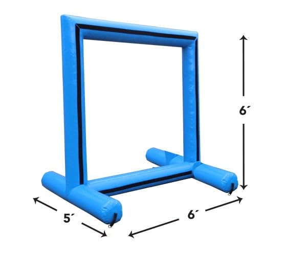 TentandTable Sealed Air Frame Game Set - Includes Frame, Panel, Hand Pump, Balls & Storage Bag - Perfect for Backyard Parties, Carnivals, School Events & Birthday Celebrations - Outdoor Tossing Game for Kids & Adults
