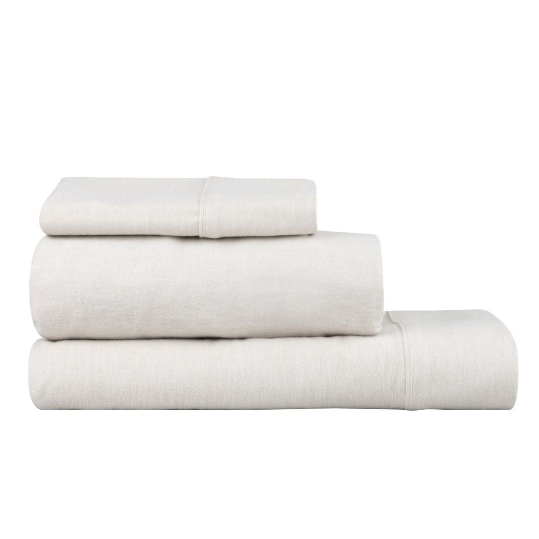 Premium Cotton Flannelette Sheet Set - Soft & Breathable Bedding by Private Collection - Perfect for Cozy Winter Nights & Cold Weather Comfort