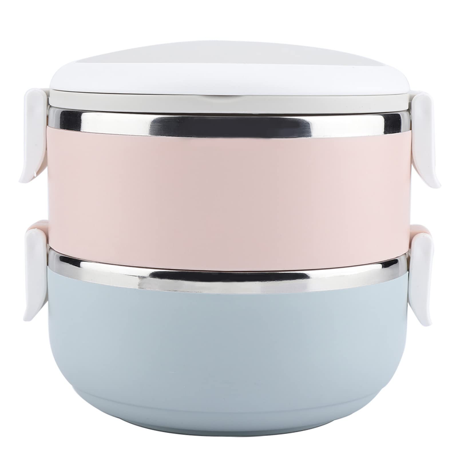 Weojeviy 1400ml Stainless Steel Insulated Lunch Box - Leakproof Thermal Food Container for Office, School & Picnics | Portable Bento Box with Double Layer Design | Durable & Eco-Friendly Lunch Carrier