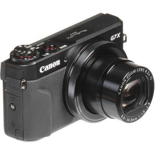 Canon PowerShot G7 X Mark II Digital Camera with 32GB SDHC Memory Card - 4K Video, 20.1MP, Wi-Fi & NFC | Perfect for Travel Photography, Vlogging & Street Shooting