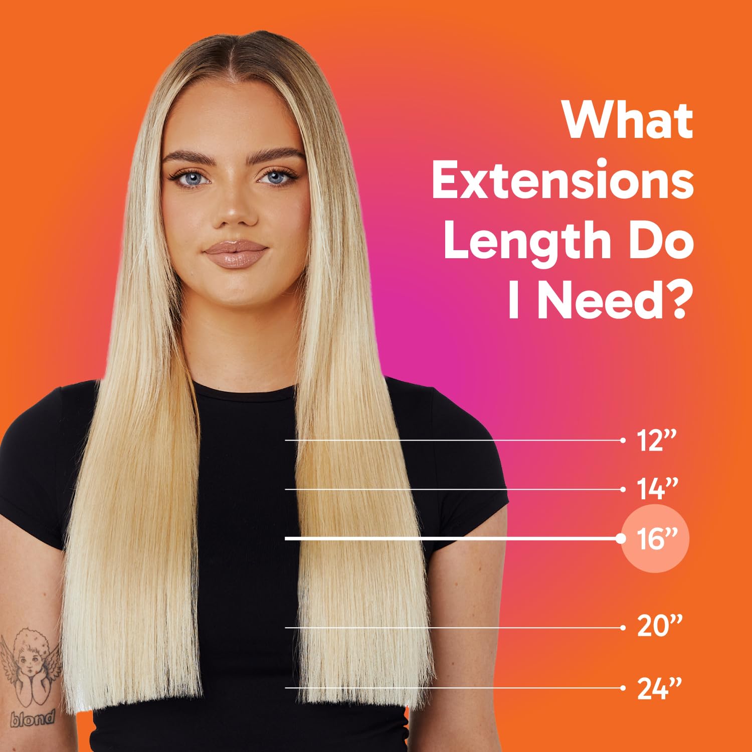 Zala Halo Hair Extensions - 100% Remy Human Hair Clip-in Extensions for Volume & Length - Champagne Blonde 16 Inch (130g) - Seamless Blending & Styling for Weddings, Parties & Everyday Glam