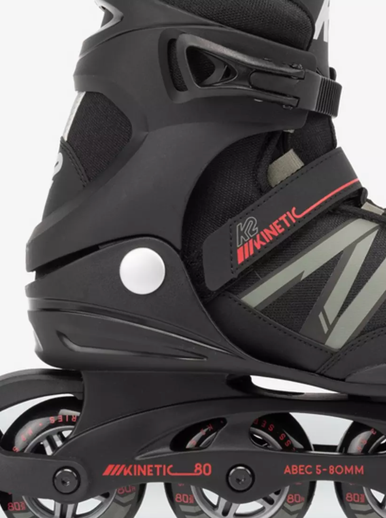 K2 Kinetic 80 Men's Inline Skates 2023 - High Performance Rollerblades for Fitness, Speed & Urban Skating - Perfect for Outdoor Exercise & Commuting