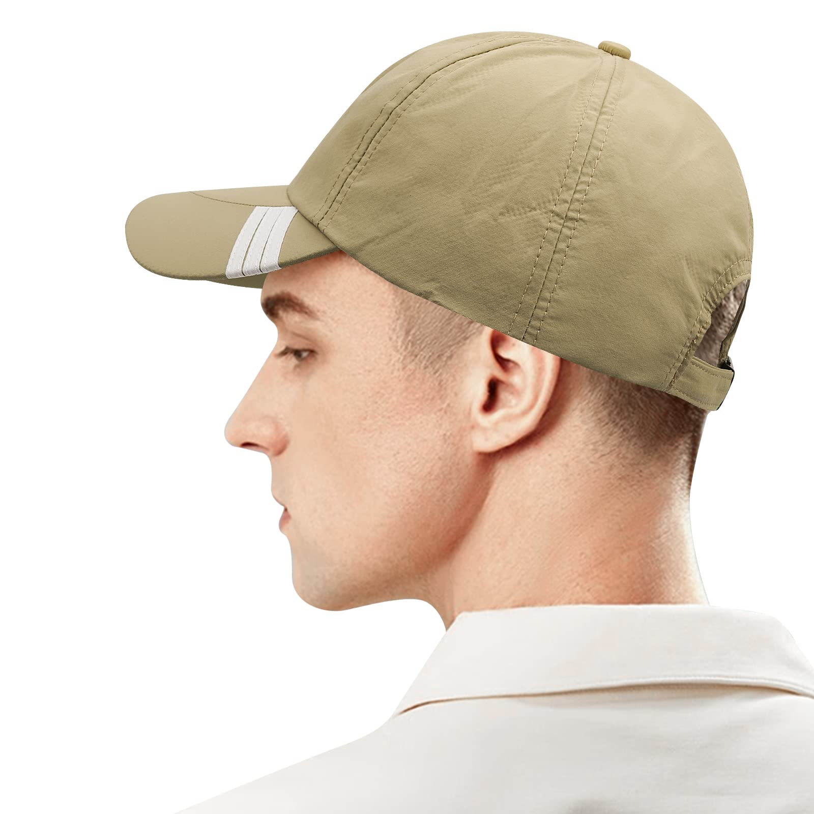 Clakllie Quick Dry Baseball Cap - Lightweight Sun Hat for Running, Golf & Tennis - Waterproof, UV Protection Outdoor Cap for Men & Women - Perfect for Sports, Hiking & Travel