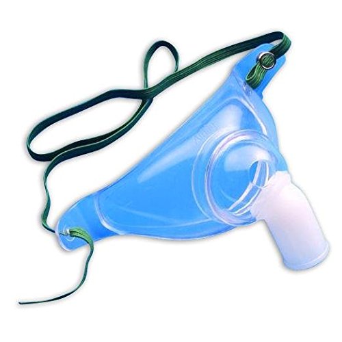 Airlife Adult Tracheostomy Mask - Pack of 50 | Disposable Medical Face Mask for Post-Surgery & Respiratory Care | Hospital & Home Use