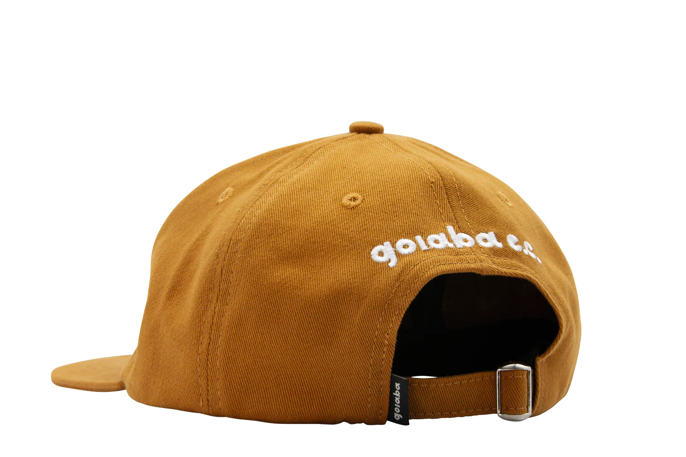Goiaba E.C. Campo 6-Panel Cotton Hat for Men & Women - Breathable Summer Sun Hat in Caramel - Perfect for Outdoor Activities, Beach, Hiking, and Travel
