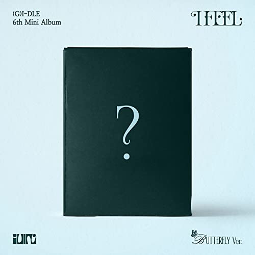 (G)I-DLE I FEEL (Butterfly Version) CD Album | K-Pop Music for Fans, Collectors & Gift Giving | Perfect for Home, Car & Party Playback