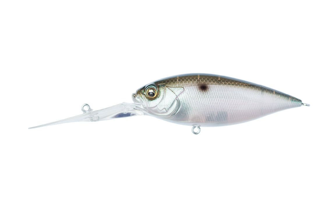 Megabass Deep Six Deep Diving Crankbait Fishing Lure - Perfect for Bass, Walleye & Pike Fishing in Deep Waters