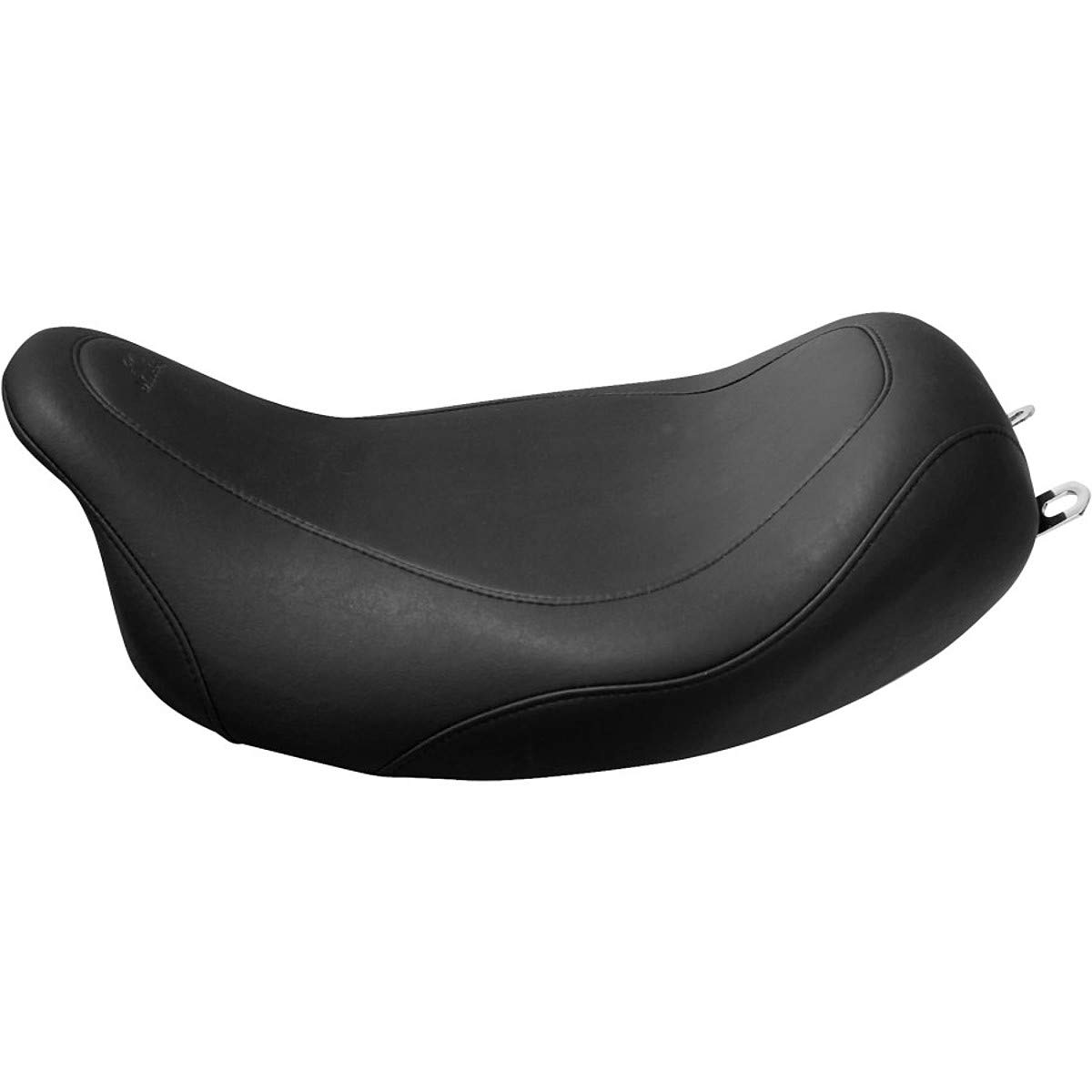 Mustang Vintage Wide Tripper Solo Seat - Compatible with 2008-2013 Harley Davidson FLHX Street Glide | Comfort Motorcycle Seat for Long Rides & Cruising