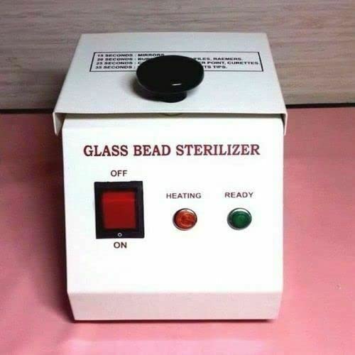 Saini MADICOS Glass Bead Sterilizer - Professional Dental Instrument Sterilizer for Dentists, Jewelry & Tattoo Tools - Fast & Efficient Sterilization Solution for Clinics, Salons & Home Use