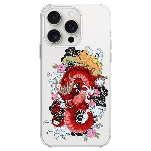 Red Graphic Dragon