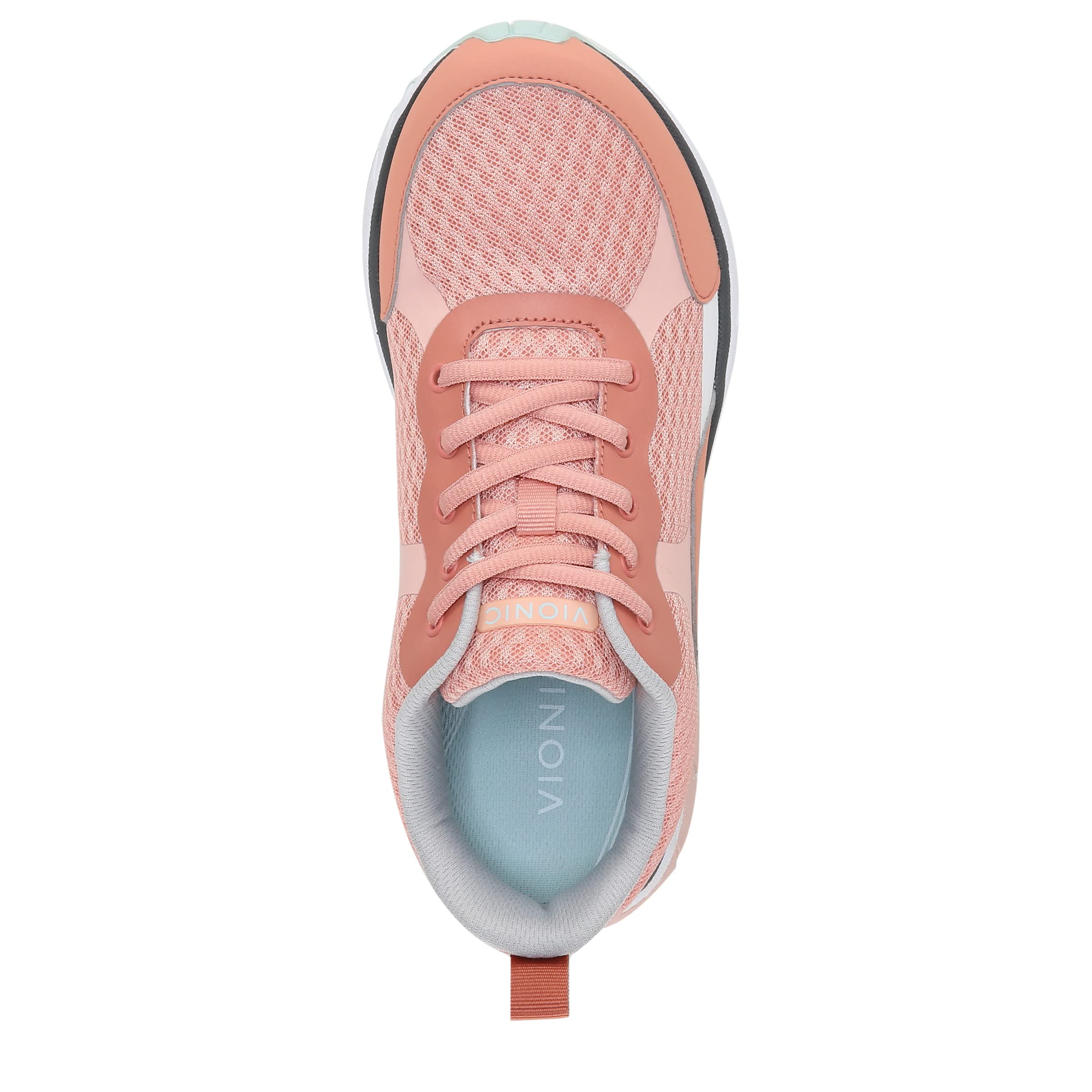 Vionic Dashell Women's Lace Up Athletic Walking Shoes - Comfortable Supportive Sneakers for Walking, Running & Everyday Wear | Arch Support & Cushioned Footbed | Ideal for Workouts, Travel & Casual Outfits