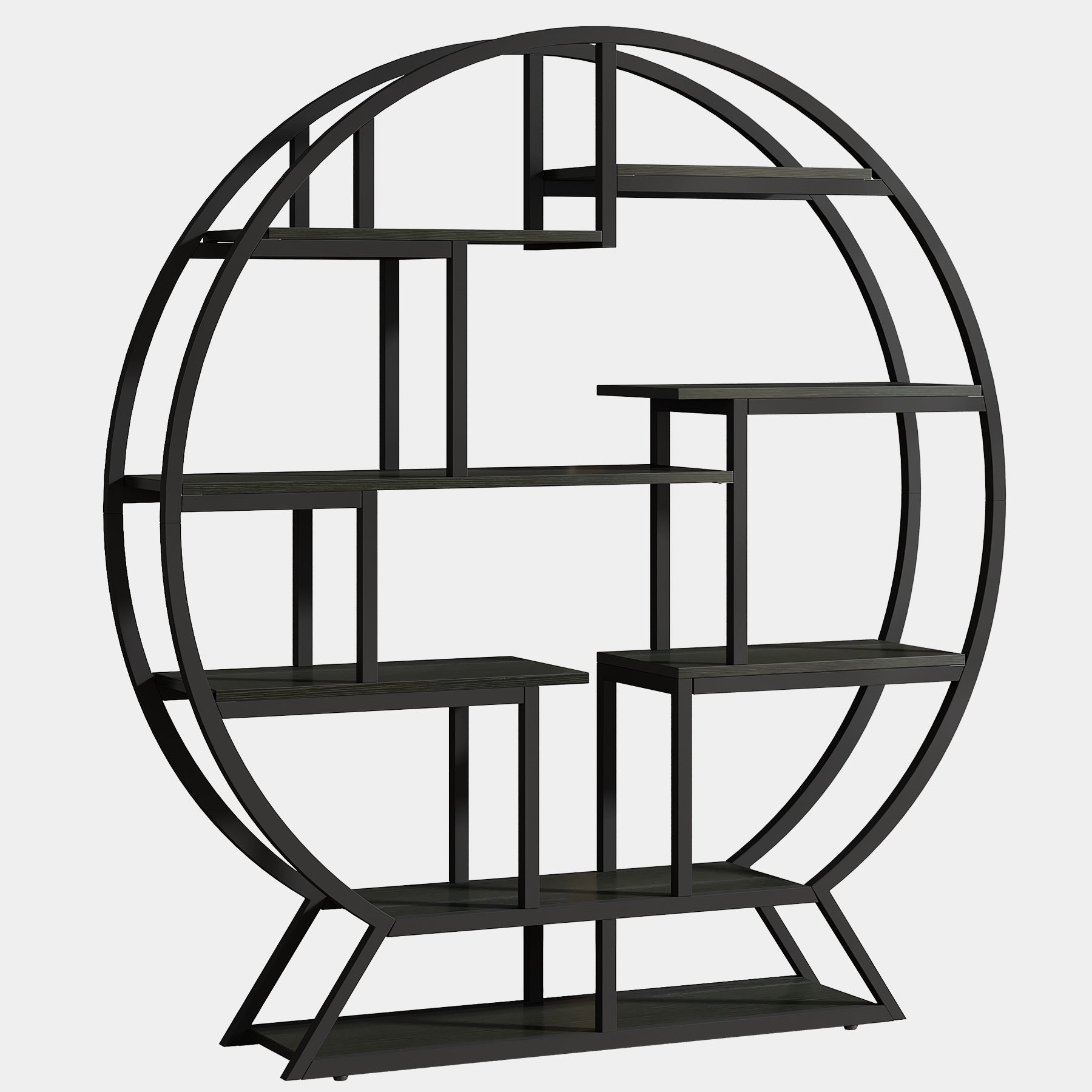 Round Plant Stand with 8 Shelves - 63