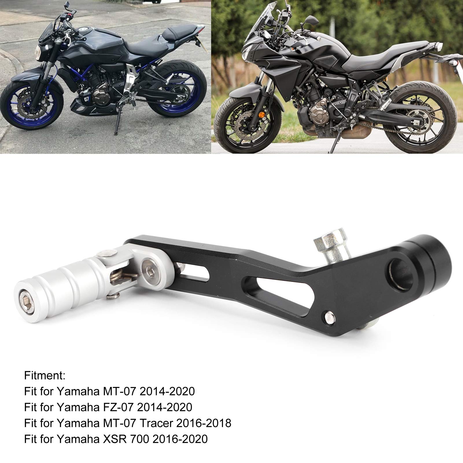 Motorcycle Heel Toe Shifter Pedal - Folding Gear Lever for Powersports & Bikes - Easy Riding Upgrade