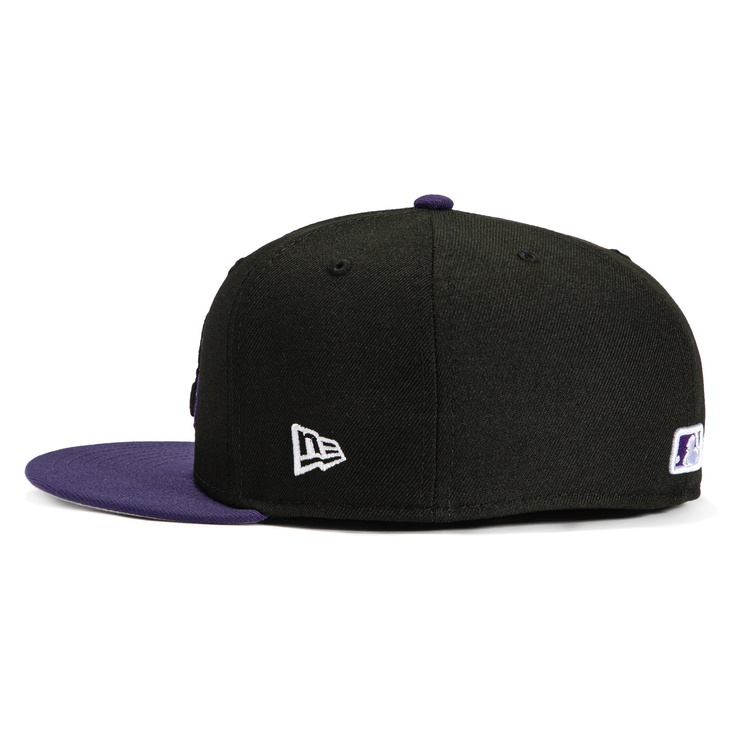New Era 59Fifty Colorado Rockies 2025 City Connect Game Hat - Black & Purple Baseball Cap for Men & Women - Perfect for MLB Games, Sports Events & Streetwear Fashion