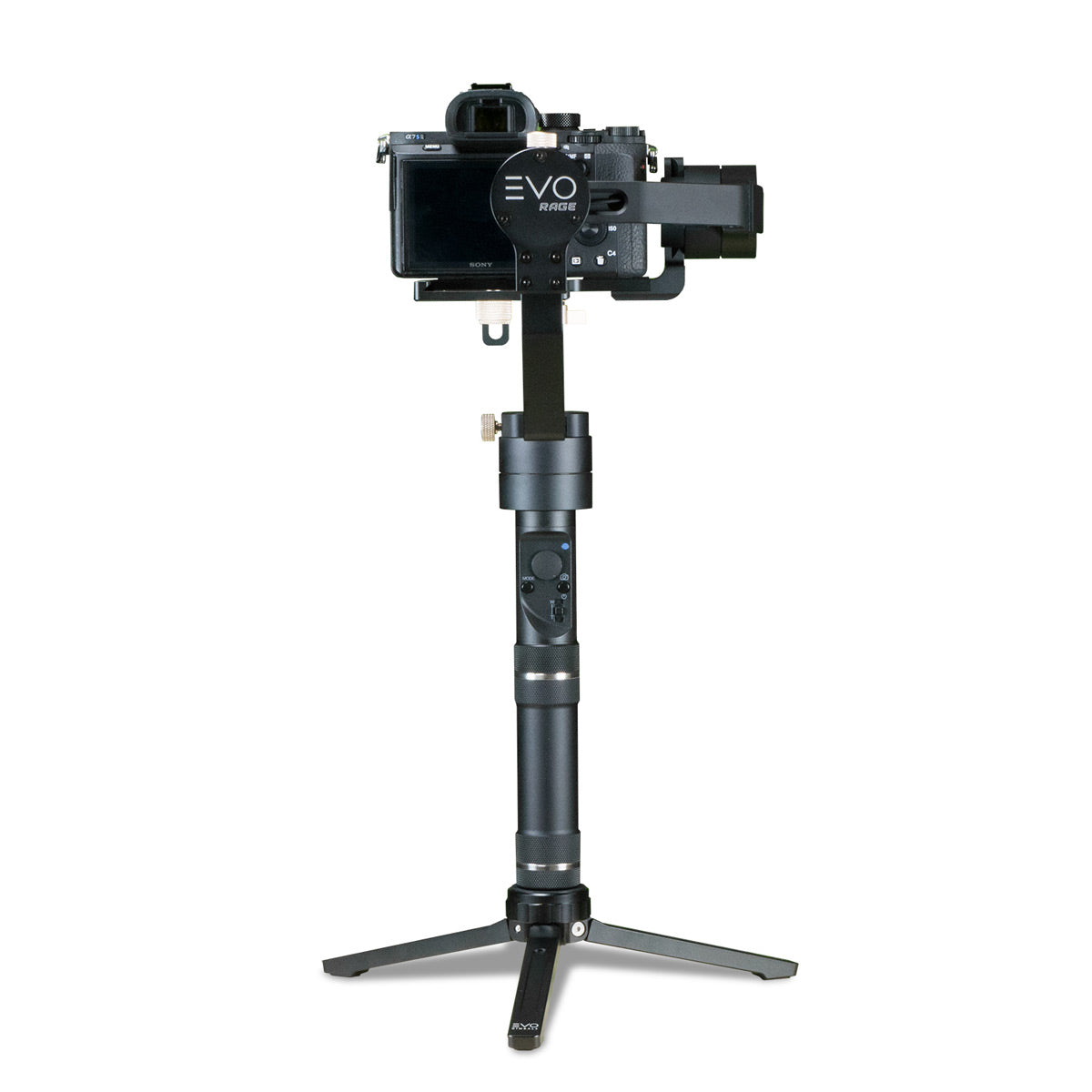 EVO Gimbals Rage Gen2 3-Axis Stabilizer for DSLR & Mirrorless Cameras - Professional Video Stabilization for Vlogging, Filmmaking & Travel Photography