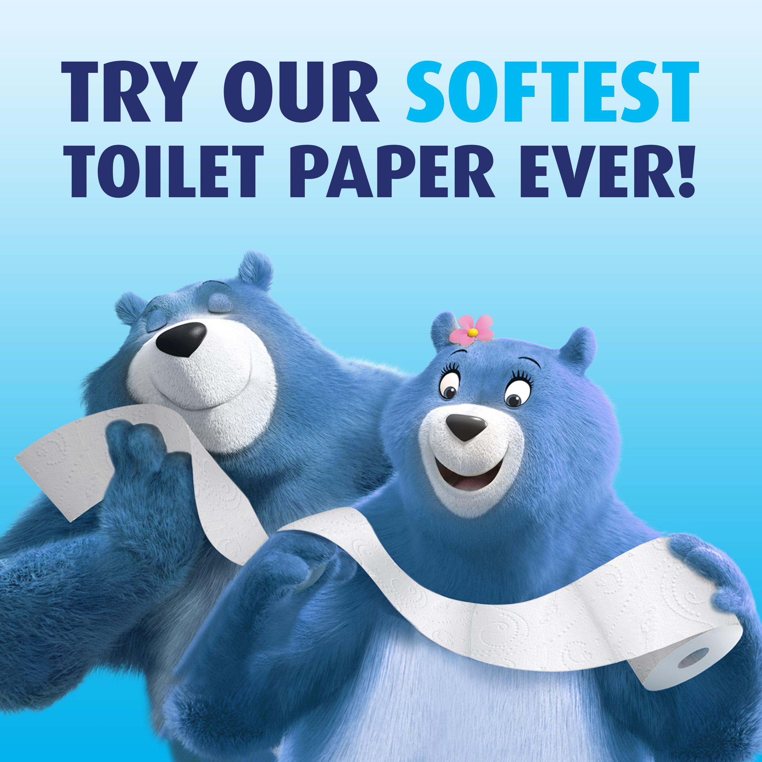 Charmin Ultra Soft Cushiony Touch Toilet Paper - 6 Family Mega Rolls (Equals 30 Regular Rolls) | Gentle & Strong Bath Tissue for Sensitive Skin | Perfect for Home, Office & Guest Bathrooms