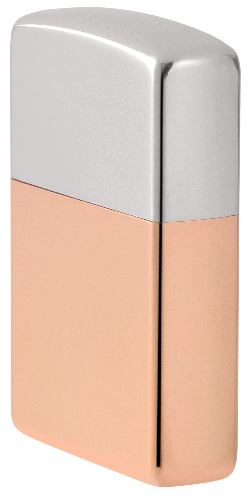 Premium Bimetal Case Lighter with Sterling Silver Lid - Windproof Refillable Butane Lighter for Cigars, Candles & Outdoor Use