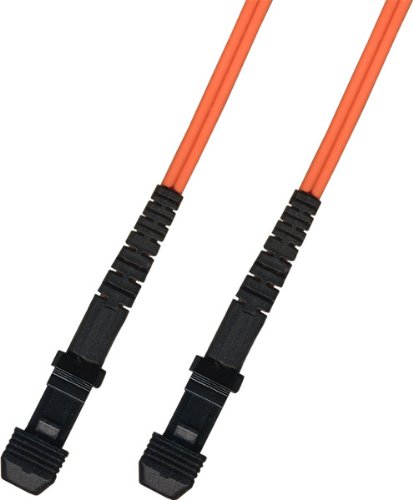 75M Multimode Duplex Fiber Optic Cable (62.5/125) - MTRJ to MTRJ Connector - High-Speed Network Data Transmission for Office, Data Center & Home Networking