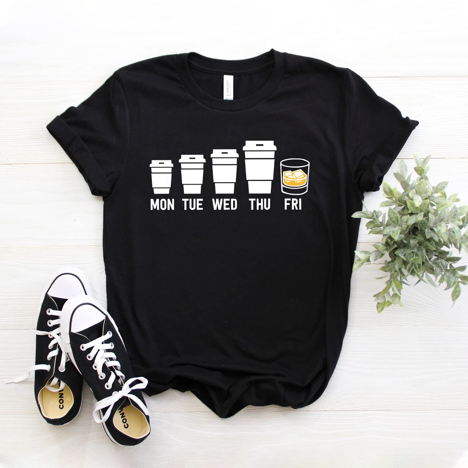 Premium Softstyle Unisex Coffee T-Shirt - Perfect Gift for Coffee Lovers, Baristas & Coworkers - But First Coffee Design - Ideal for Casual Wear, Coffee Shops & Gifting