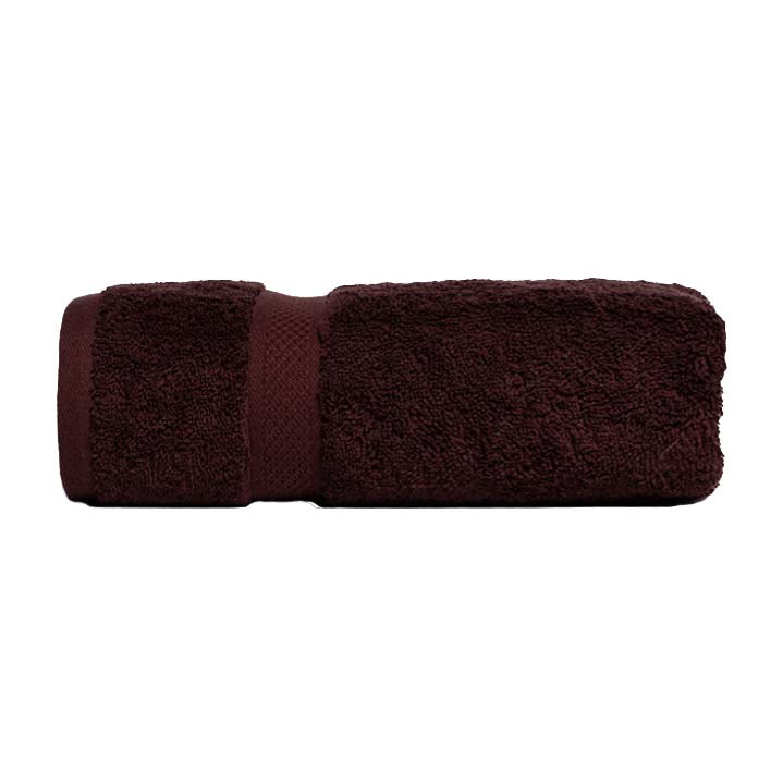 Premium 100% Combed Cotton Bath Towel Set - Super Soft & Absorbent Chocolate Brown Bath Sheets for Spa, Gym & Luxury Home Use