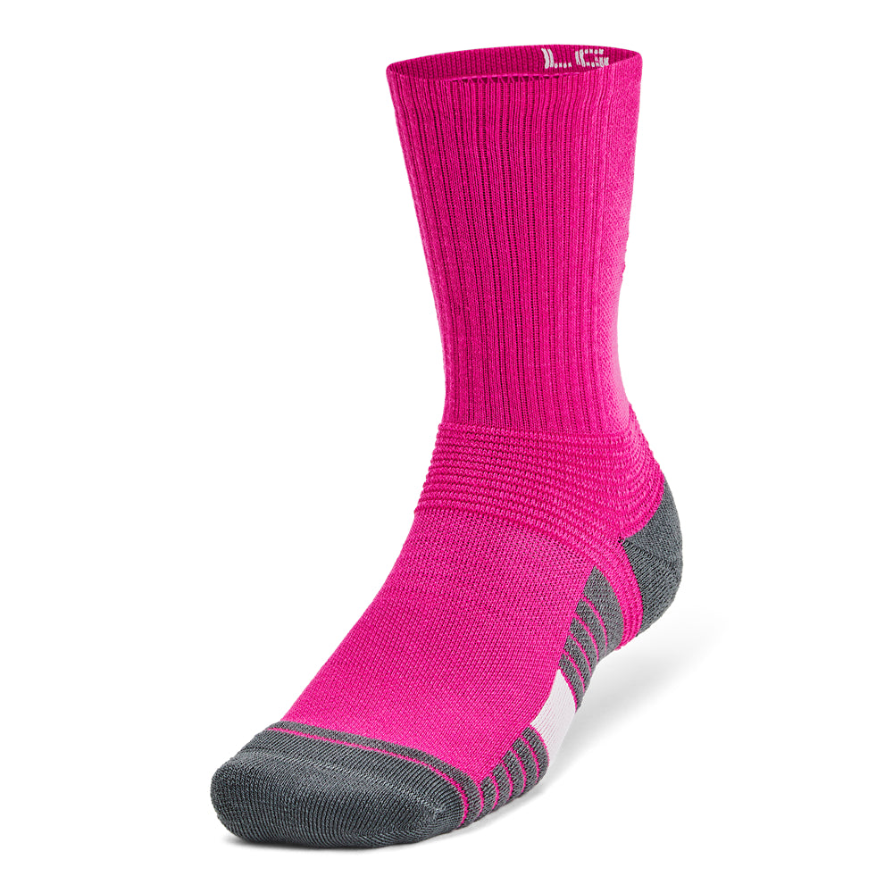 Men's & Women's Under Armour Team Crew Socks - Moisture-Wicking Athletic Socks for Running, Basketball & Workouts