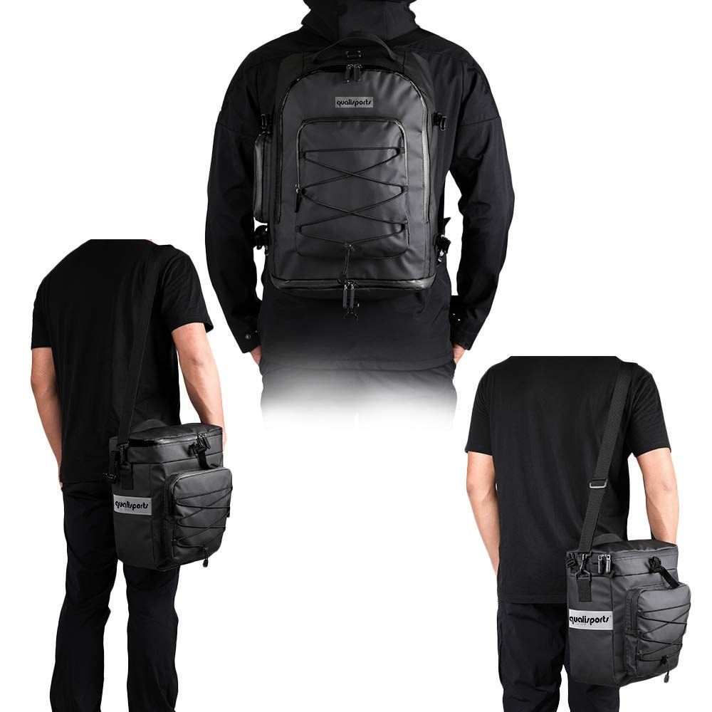 **Waterproof 3-in-1 Bike Rack Pannier Bag Set - Multifunctional E-Bike Saddle & Shoulder Bag, Laptop Travel Cargo Bag - Perfect for Commuting, Cycling Tours & Outdoor Adventures**